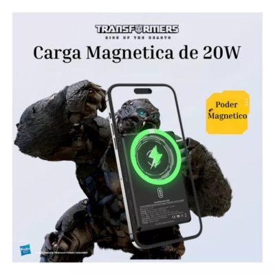 Power bank magnetica TRANSFORMERS